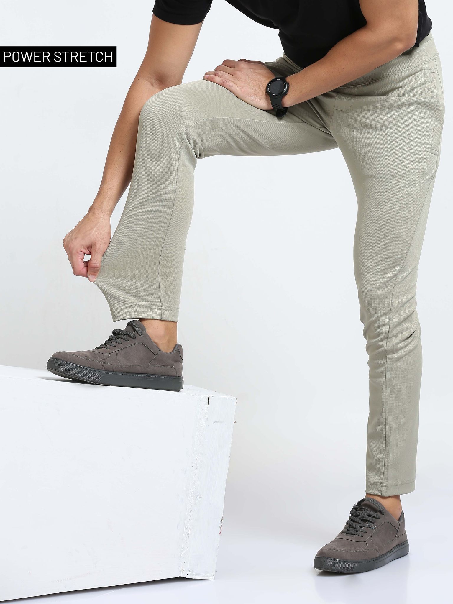 Power Stretch Joggers : Fern