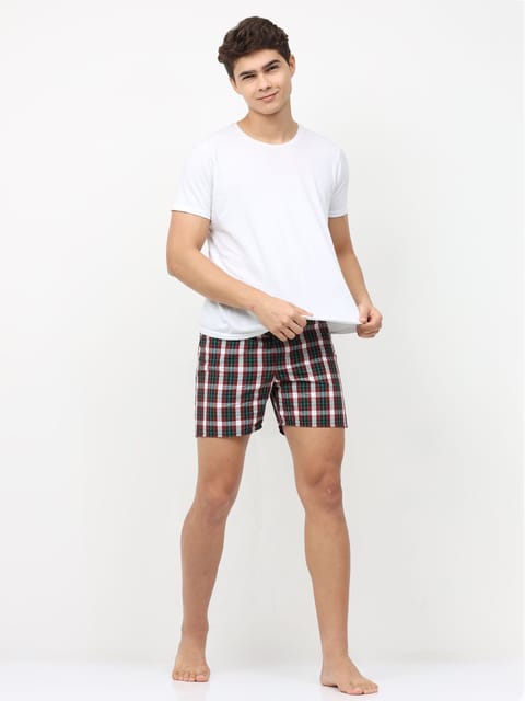 Maroon Boxer Shorts 22UBX0002