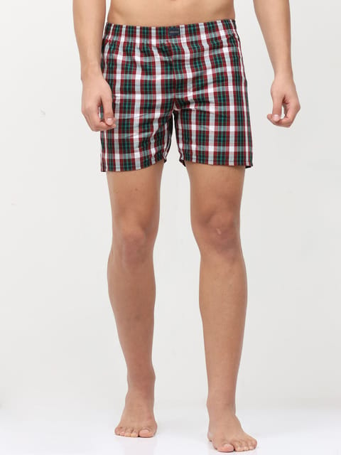 Maroon Boxer Shorts 22UBX0002