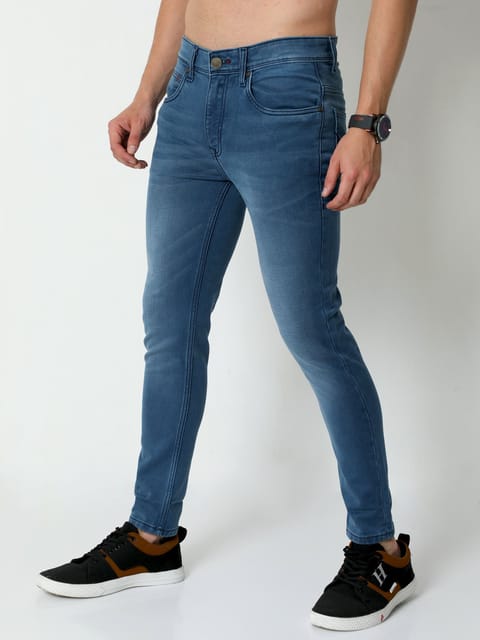 Faded Blue Skinny Jeans 22UJN0029