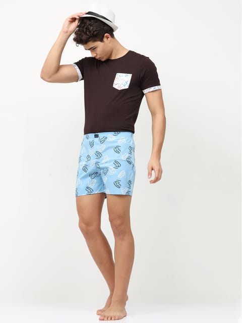 Blue Boxer Shorts 22UBX0011