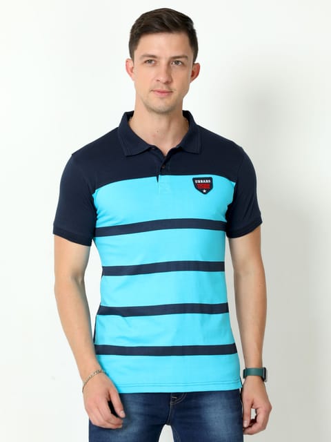 Urbaro R.Green Half Sleeve Polo T-Shirt 22UTS0011