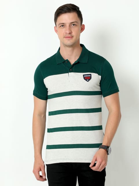 Urbaro B.Green Half Sleeve Polo T-Shirt 22UTS0010