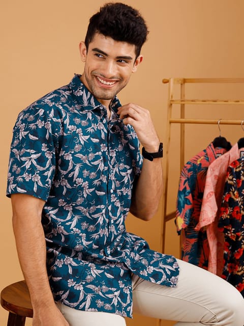 Tropical Paradise green Shirt 22USH1102