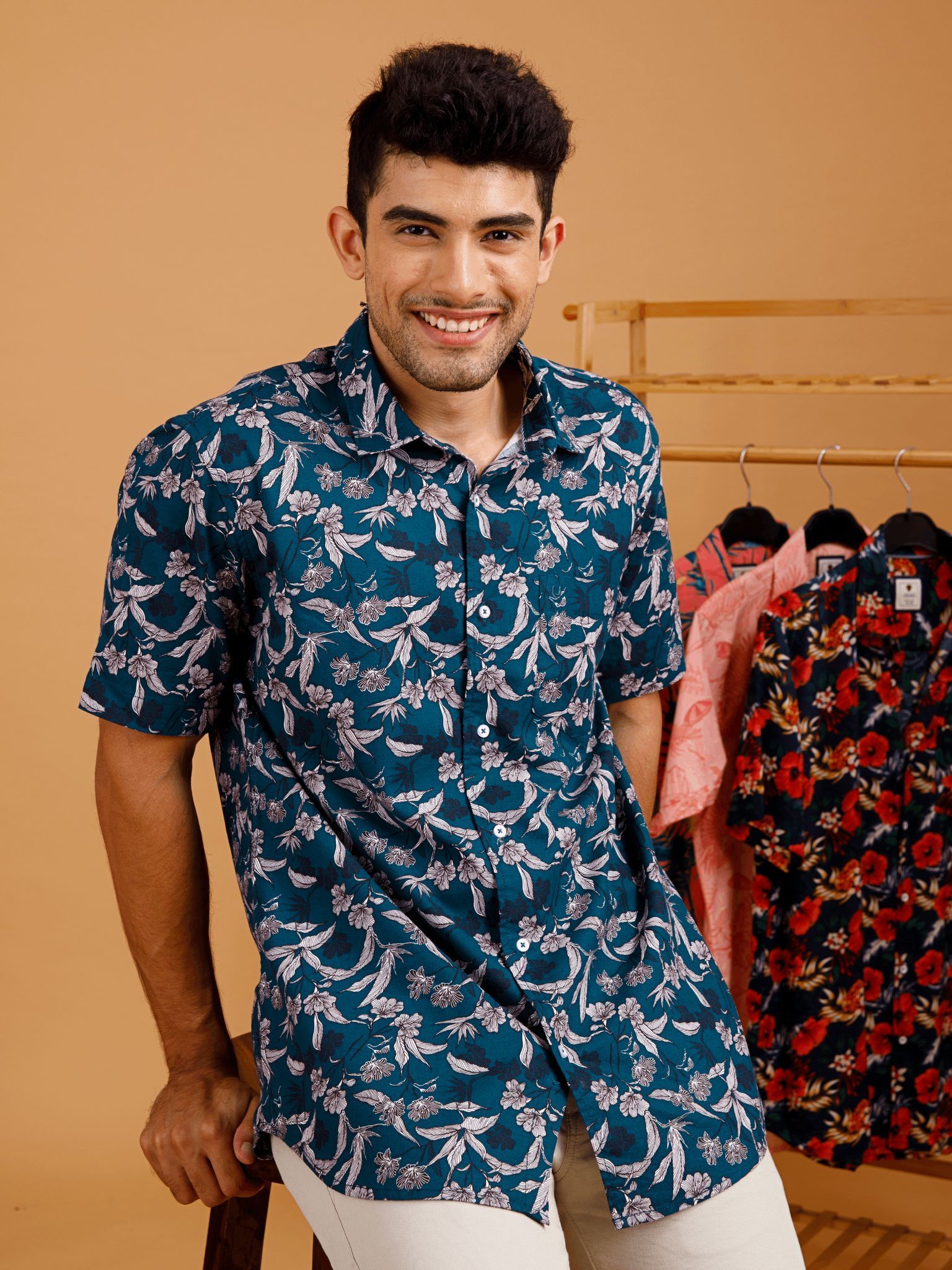 Tropical Paradise green Shirt 22USH1102