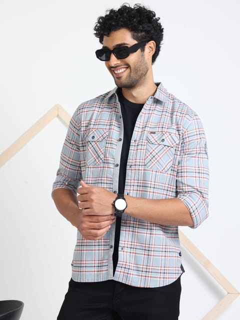 Cubix Grey Shirt 23USH1309