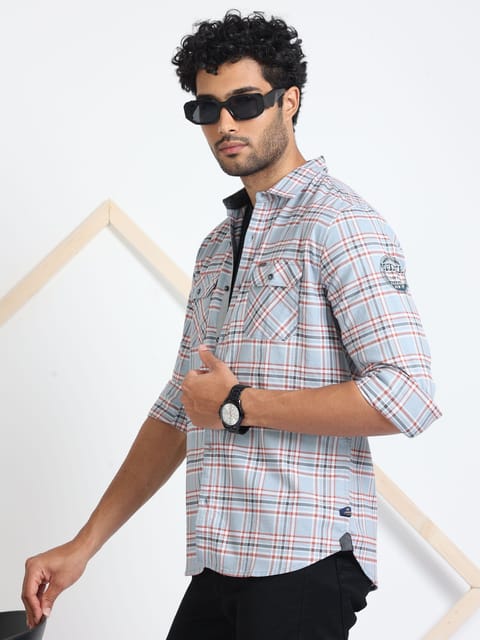 Cubix Grey Shirt 23USH1309