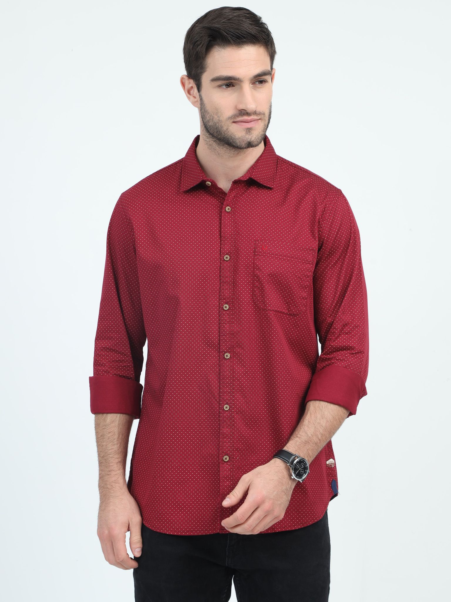 Cherry Charm Cascade Shirt 23USH1770