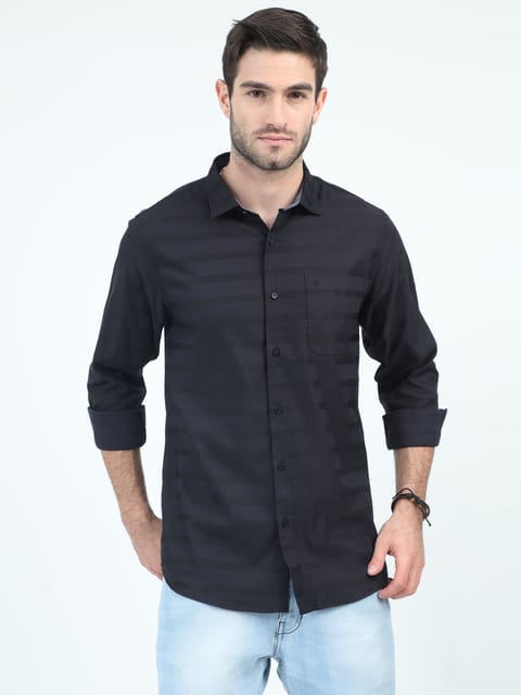 Urbaro  Edge Slim Stripe Shirt 23USH1748