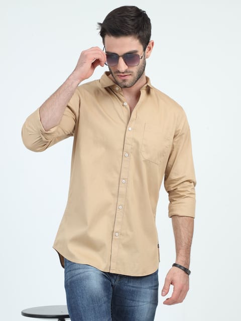 Ginger Gleam Galore Plain Shirt 23USH1763