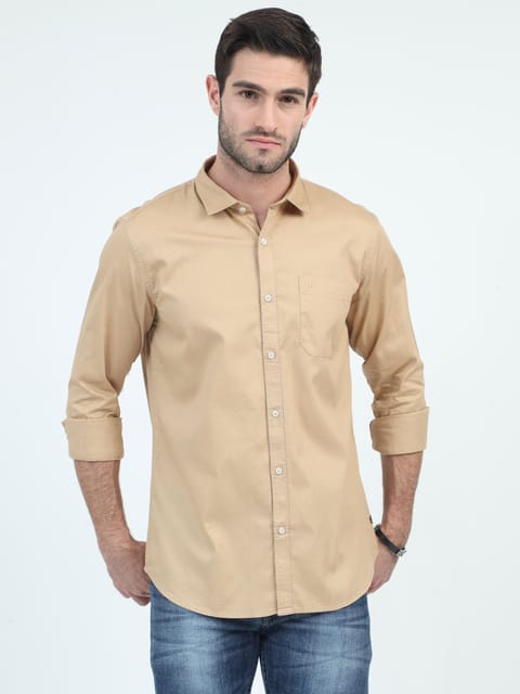 Ginger Gleam Galore Plain Shirt 23USH1763