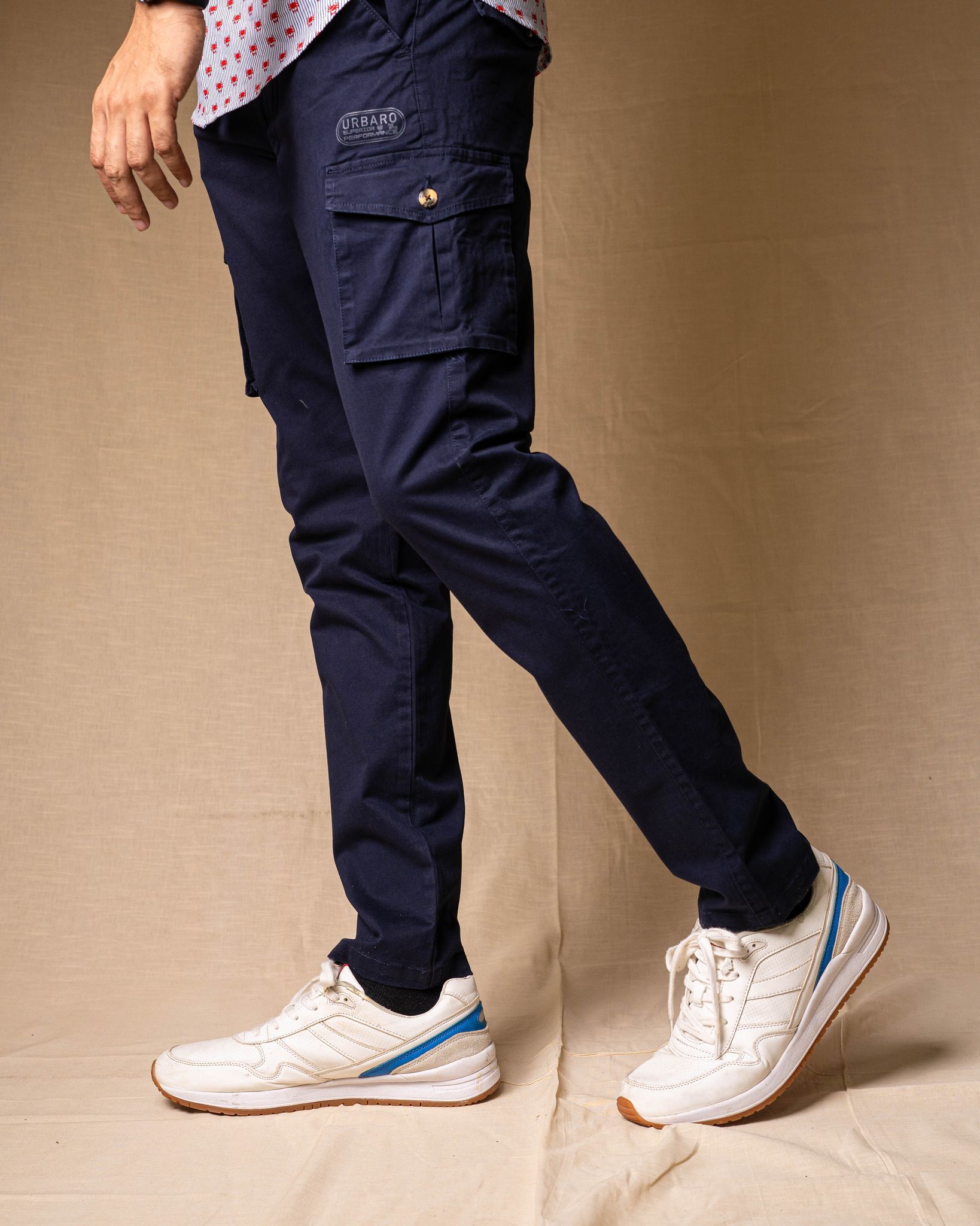 Navy City Street Style Cargos 23UTR0231