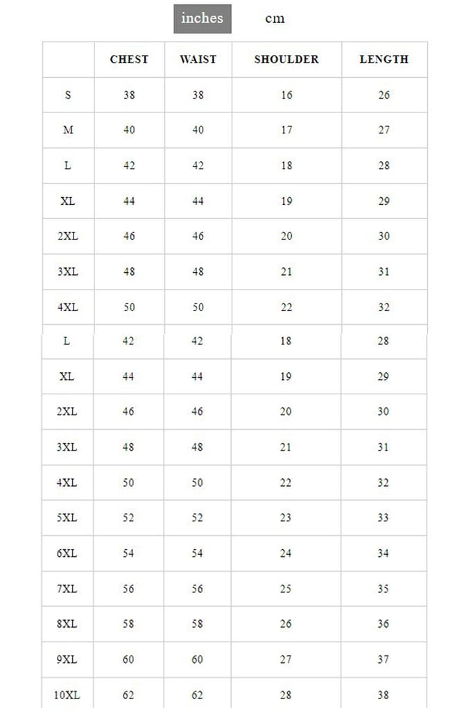 Size Guide