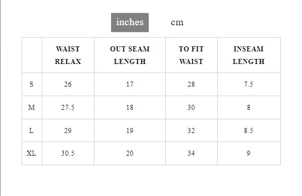 Size Guide