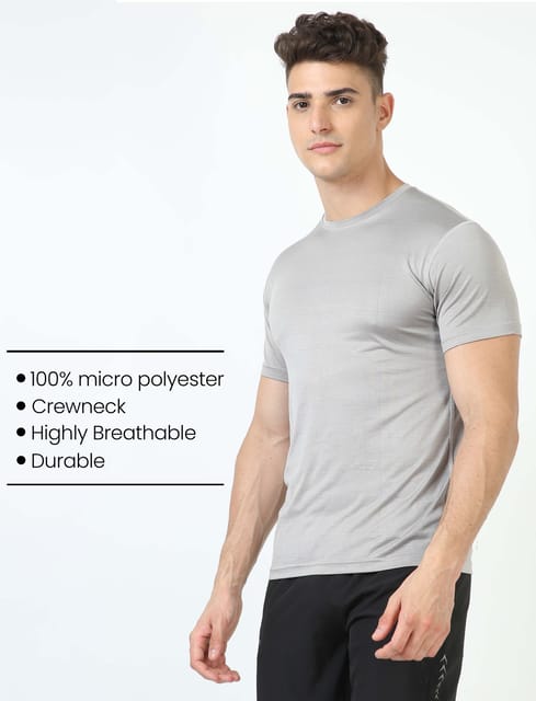 Quill Grey Sports Tee