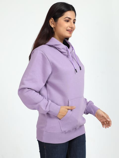 Women Lavender Hoodie