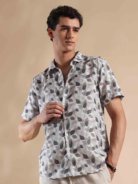 Summer Shoreline Cotton Shirt