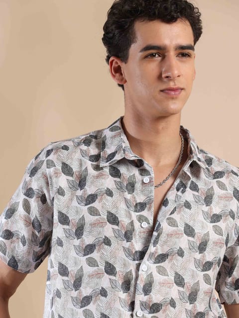 Summer Shoreline Cotton Shirt