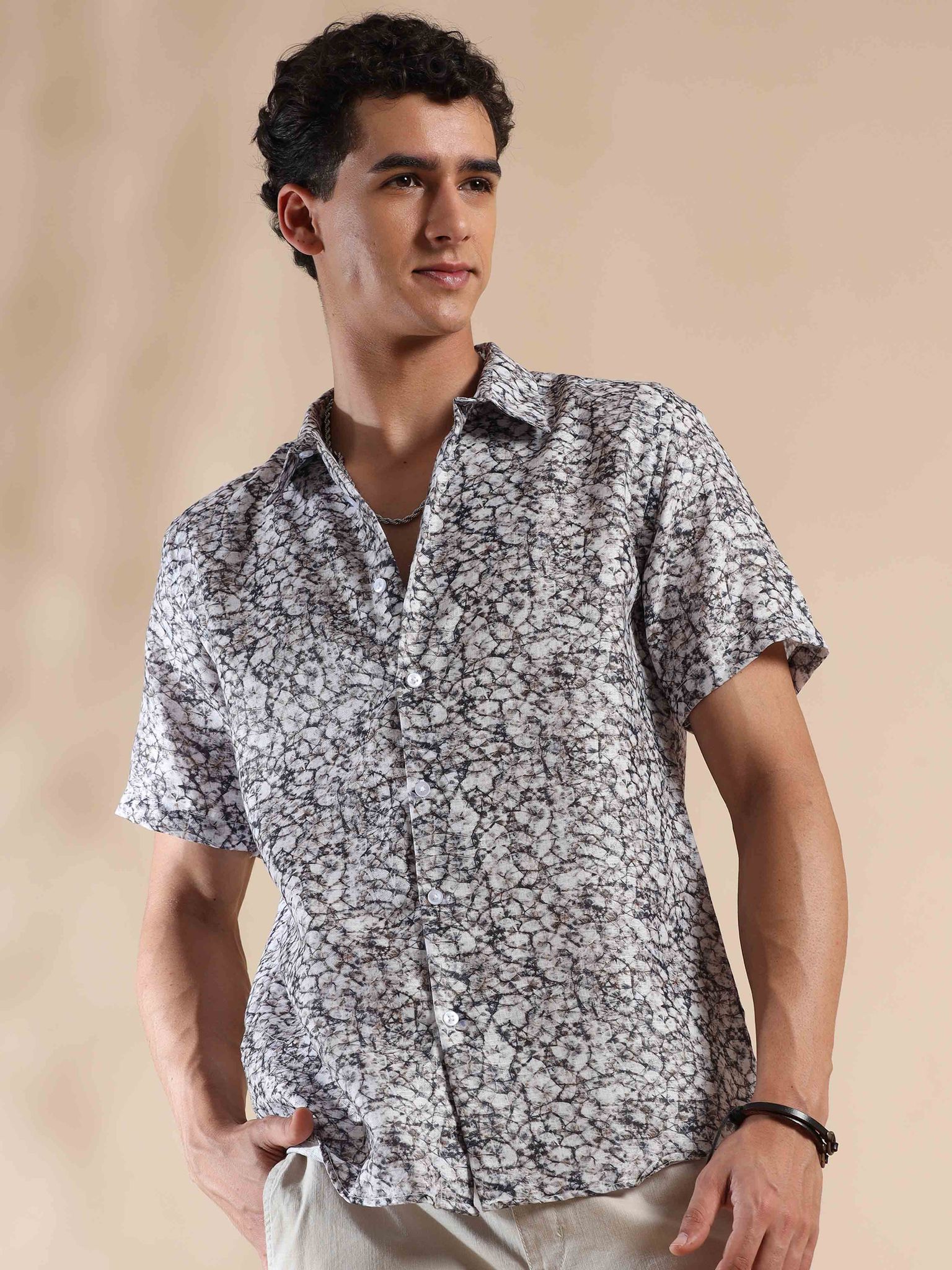 Sandstone Sunset Cotton Shirt