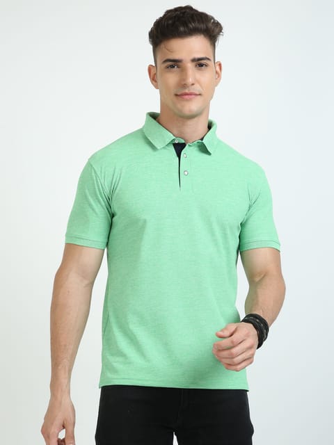 Pista Melange Men's Polo T-shirt