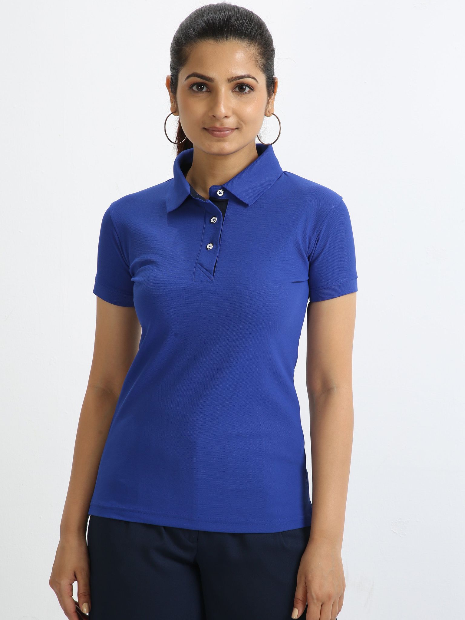 Imperial Blue Women's Polo T-shirt