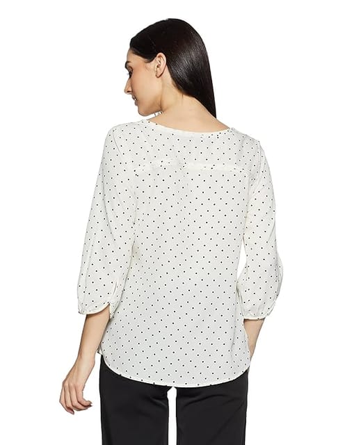 Harpa Women's Body Blouse Regular Fit Top