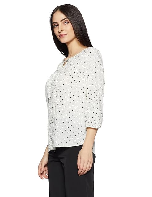 Harpa Women's Body Blouse Regular Fit Top