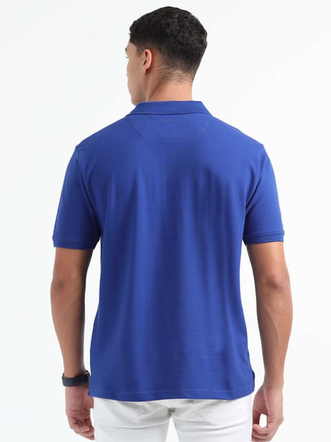 Caslay Organic Cotton - Royal Blue Polo T-Shirt