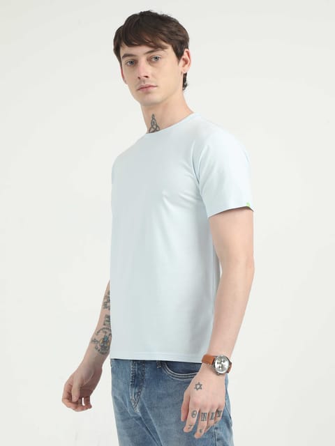 Caslay Organic - Ice Water Crew Neck Solid T-Shirt