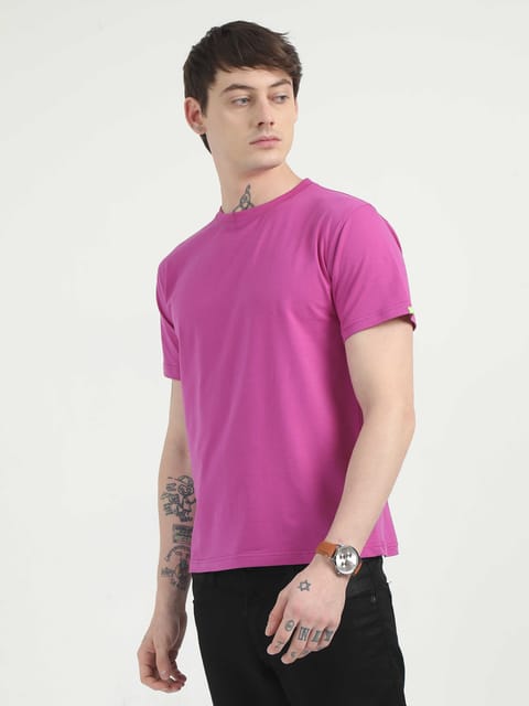 Caslay Organic - Willow Crew Neck Solid T-Shirt