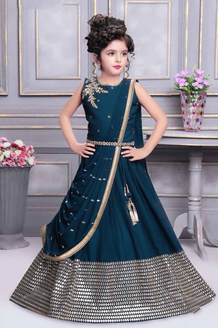 Lovely Look Creation Lehenga Choli Navy Blue GY26836