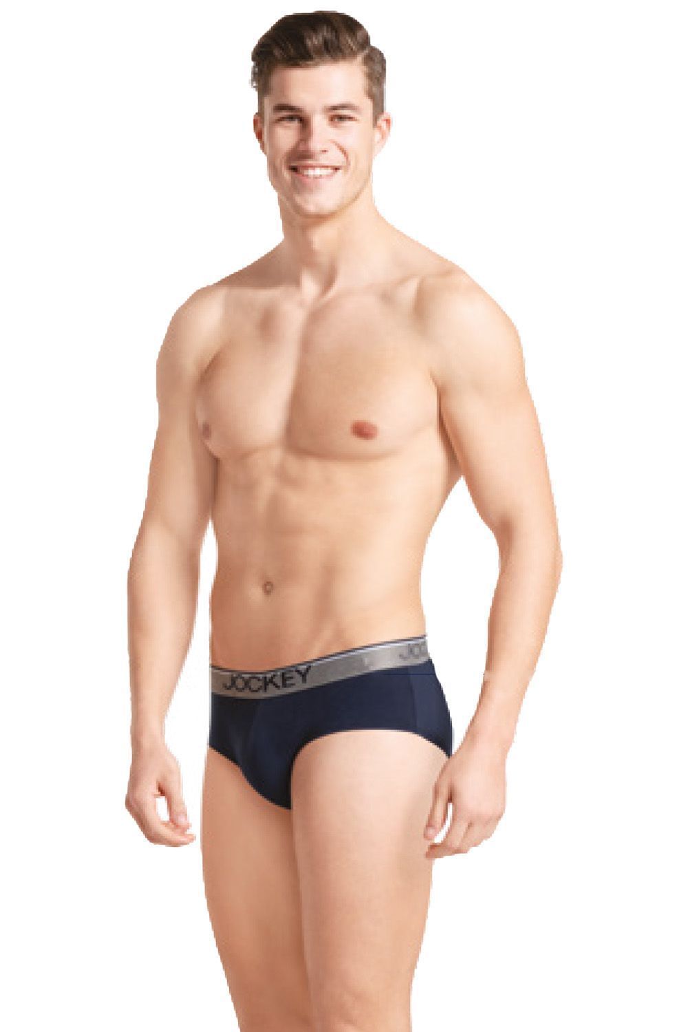 Jockey Modern Classic 2's Pack Brief Navy 8037