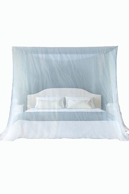 Happykid Cotton Bed Net White