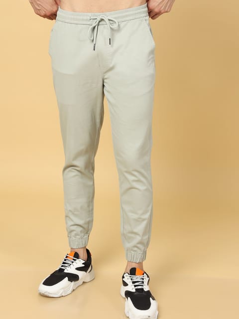 Basic Pista Green Slim Fit Jogger