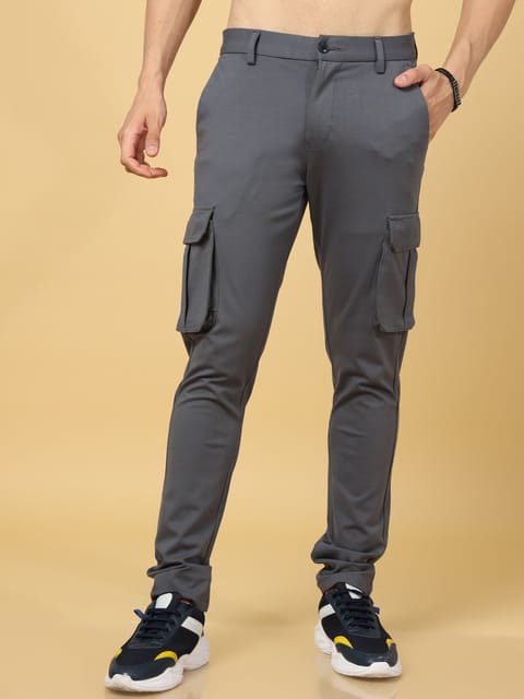 Super Stretch Dark Grey Cargo