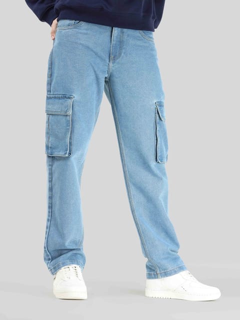 Urban Utility LightBlue Denim Cargo