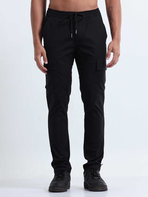 Air Sense Black Cargo Pants