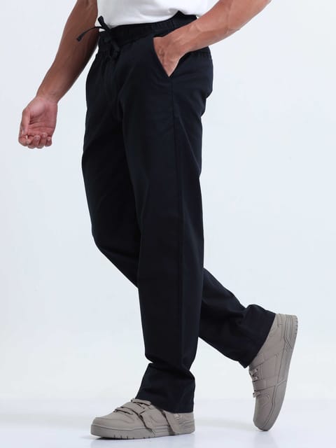 Verve Structural Navy Relaxed Pants