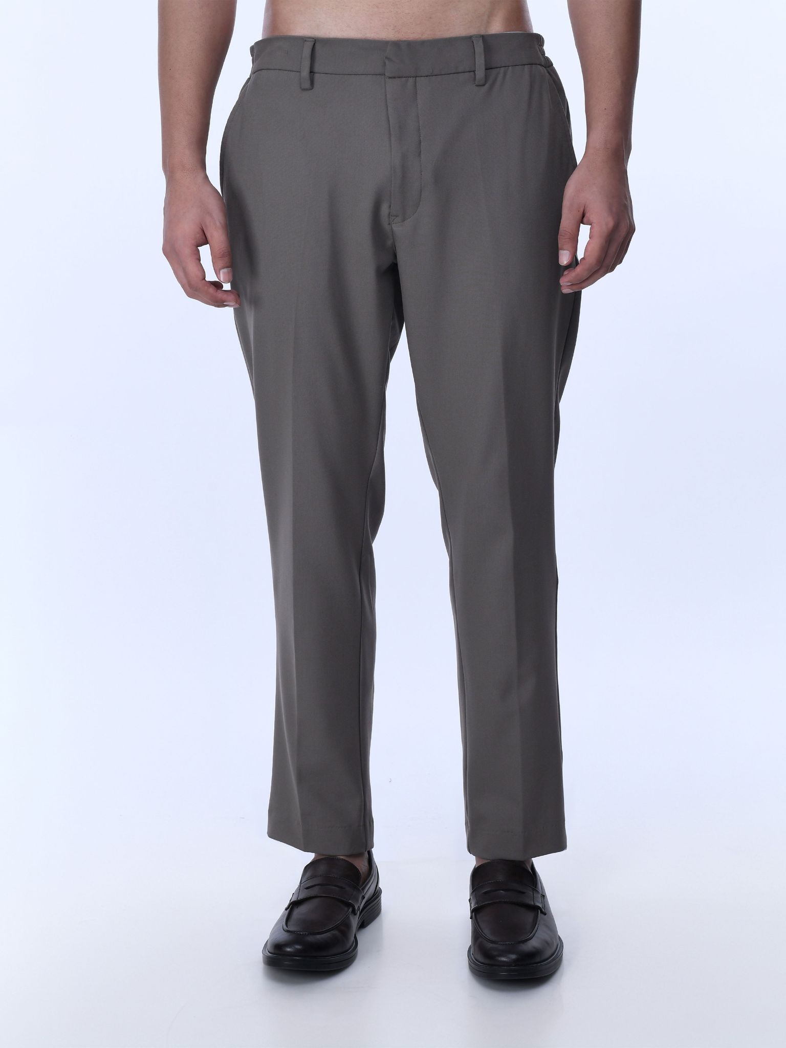 Soft Miracle Beige Tailored Trousers