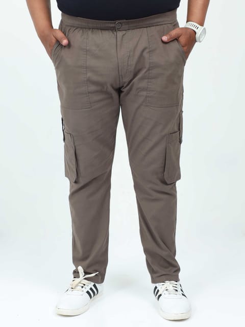 Men's Big Boys Brown Cargo