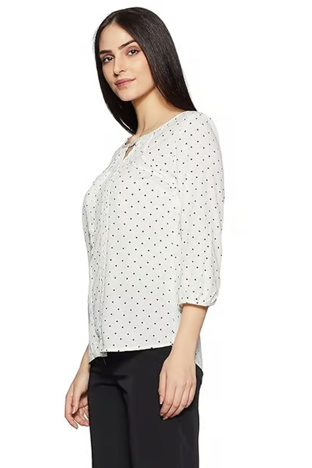 Harpa Women's Body Blouse Regular Fit Top