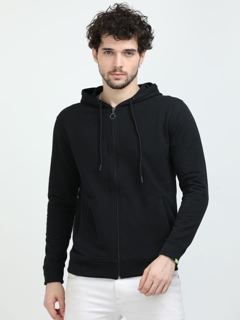 Sustainable Black Hoodie