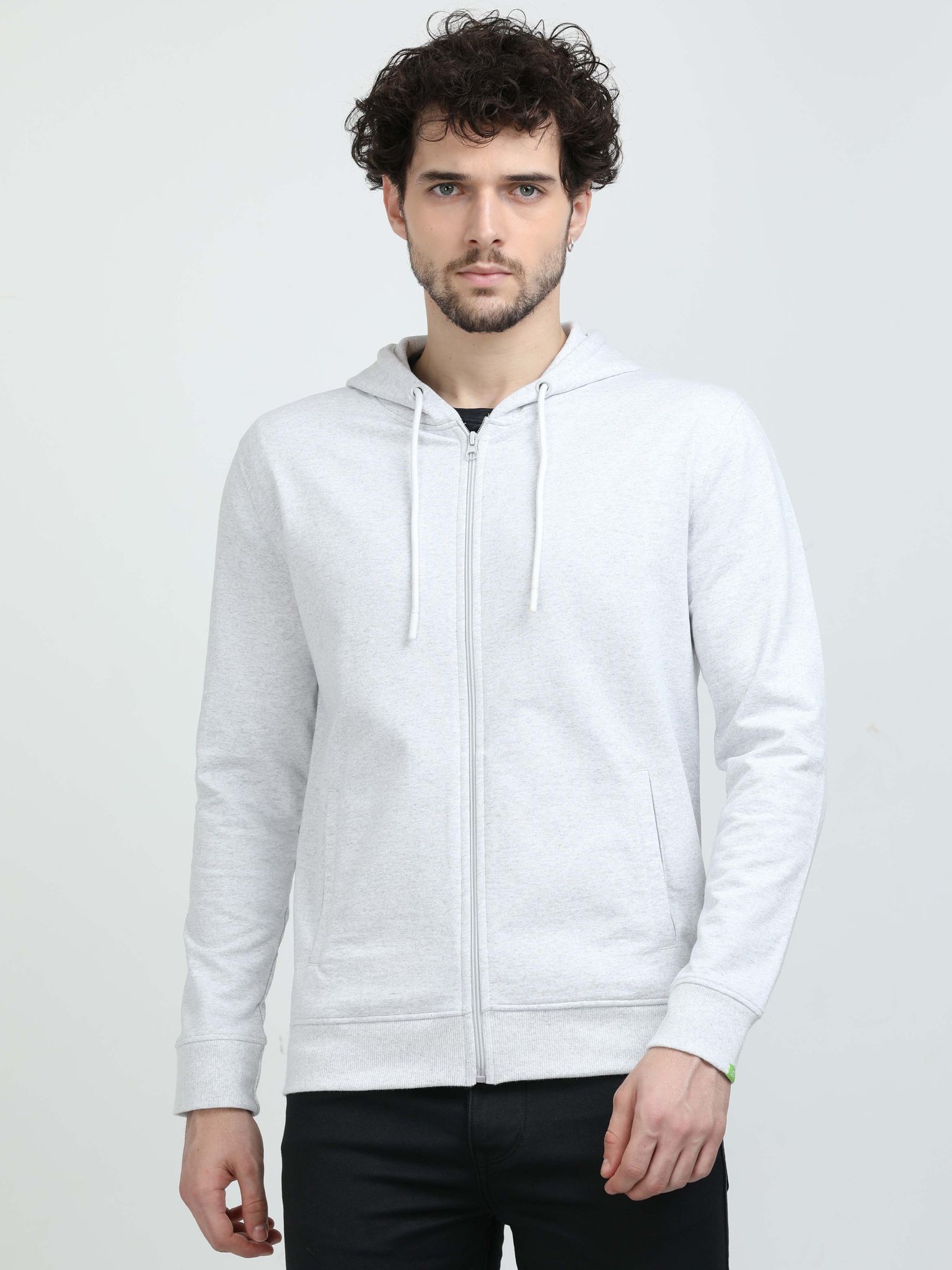 Sustainable White Hoodie