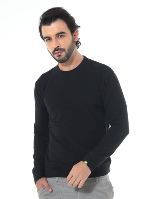 Sustainable Black Sweatshirt