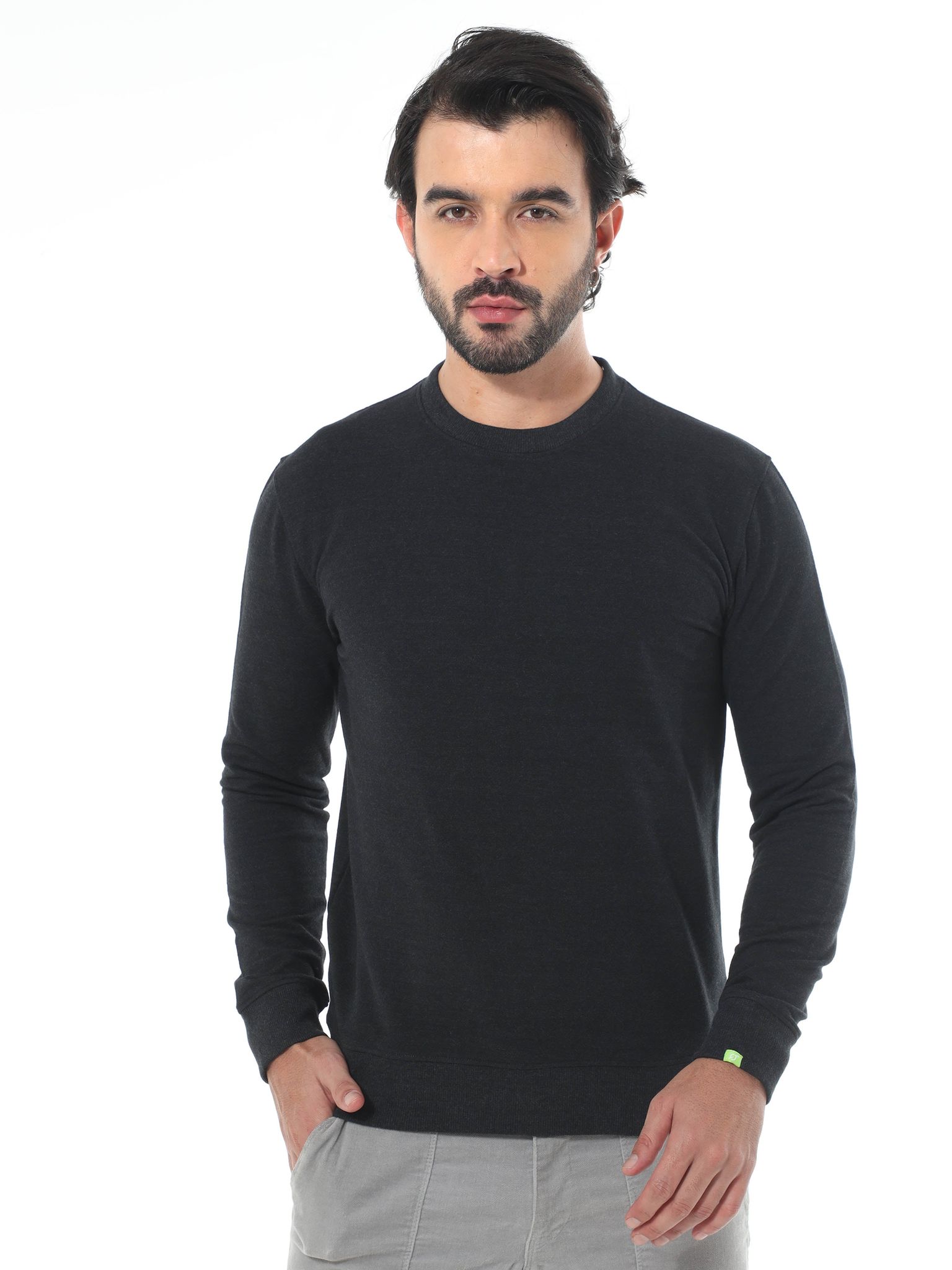 Sustainable Charcoal Sweatshirt