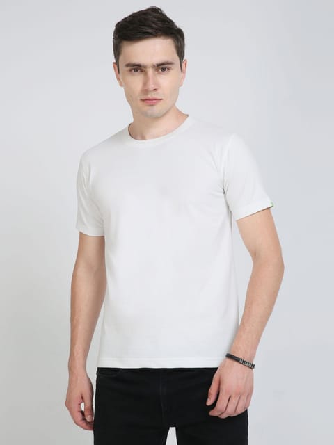 Sustainable Crew Neck T-shirt - White