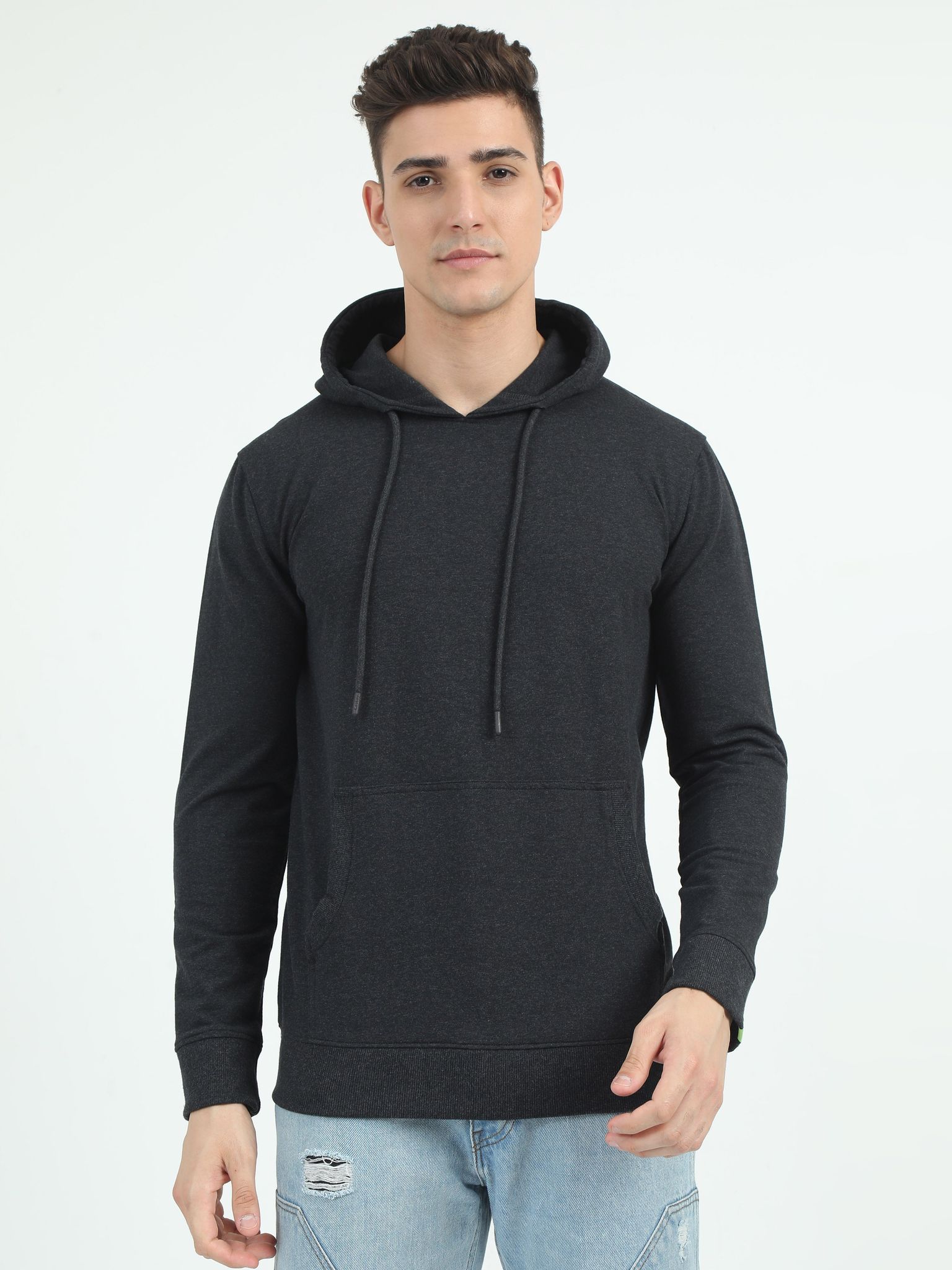 Sustainable Charcoal Hoodie