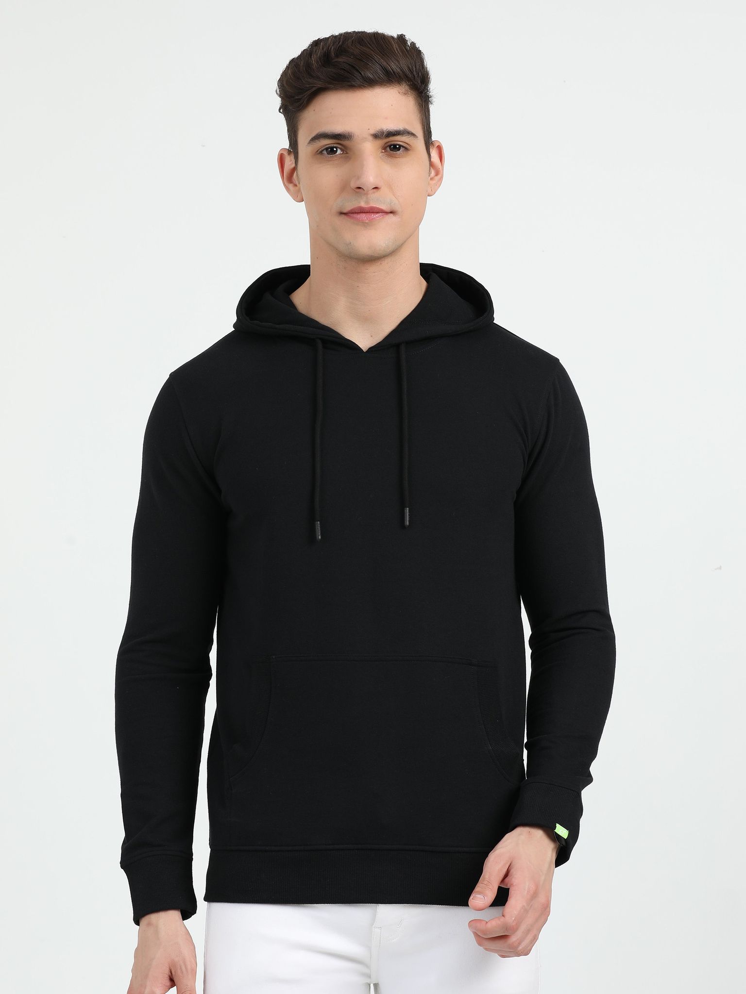 Sustainable Black Hoodie