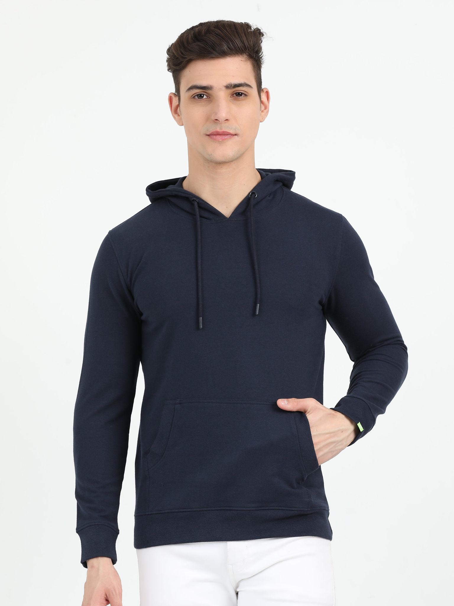 Sustainable Navy Blue Hoodie