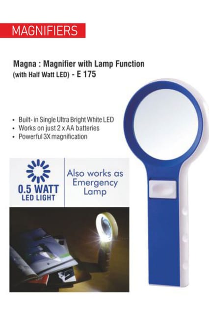 PUTHUSU MAGNIFIER WITH LAMP FUNCTION E 175